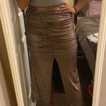 ZARA  Sparkle Maxi Skirt Size Large Photo 0