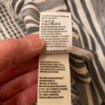 Outfitters AEO Blue White Stripe Smocked 3/4 Sleeve Top Medium Photo 6