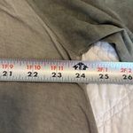 POL ‎ Boho Embroidered Long Sleeve Top Olive Green Size Large Festival Indie Photo 7