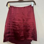 ASOS Satin Side Slit Mini Skirt 052 Photo 2