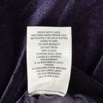 Sympli Shirt Women 12 Purple Velvet Blouse Whimsy Gothic Witchy Dark Fairy Gypsy Photo 7