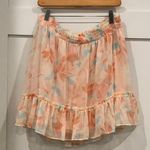 LC Lauren Conrad Lauren Conrad Floral Skirt Photo 1