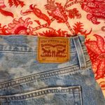 Levi's Levi’s Denim Shorts 501 Button Fly Women’s Cut-Off flower pattern  Photo 2