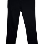 Paige Black Trouser Pant Zipper Pocket Stretch Ankle Women's Size 26 Work Prepy Photo 0