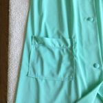 Vintage Lorraine Seafoam Green Short Sleeve Housecoat Robe Photo 2