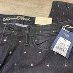 Universal Threads NWT Women’s Universal Thread Blue Skinny Jeans w/ Silver Polka Dots Size 10 Photo 3