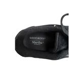 NWT Leather Sketchers Martha Stewart Plateau Sneakers. SZ.9. Black Photo 4