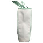 Clinique New  X Kate Spade Tote Bag White Green Never Too Early For Lipstick Photo 8