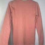 Athleta  Flurry Blizzard Seamless Top Peach Pink Photo 5