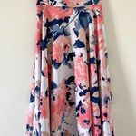 Lara Floral Circle Skirt White Photo 0