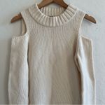 Karen Millen  Chunky Cold Shoulder Wool Sweater Photo 3
