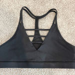 Zyia  Black Grid Sports Bra Racerback Activewear Sz XXL Athletic athleisure Wear Photo 0