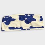 NU SWIM Pecorino Tube Bikini Top Size Extra Large Blue Photo 2