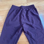 Victoria's Secret Victoria Secret Sport track pants joggers workout lounge pants burgundy Sz M Photo 6