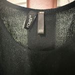 Ravel Women's Black Sheer Knit Tank Top M Minimalist Capsule Layering Acrylic Size M Photo 4