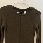 Urban Outfitters Dress soft stretch Long sleeve Knit BDG Olive Size S Lagen Look Photo 1