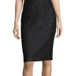 Lela Rose black shimmery Sheer Photo 0