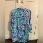 Lilly Pulitzer  Natalie Coverup Resortwear Beach Vacation Size Small Photo 1