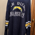 Majestic San Diego chargers, long sleeve T-shirt. Excellent condition.​​​ Photo 0