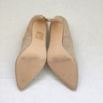 Bella Marie Light Taupe Suede Pointy High Heel Photo 3
