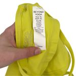 Beyond Yoga  NWT Slim Racerback Cropped Tank Citrus Pop Heather Yellow Medium Photo 5
