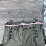 ALC Frank ALC pierce twill sailor pant in army green wide‎ leg women’s size 2 (small flaw) Photo 6