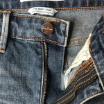 Sam Edelman Mary Jane Embroidered High Rise Straight Crop Jean Harlin Photo 5