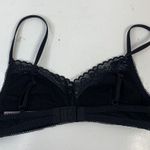 Savage X Fenty Size S Bralette Cotton Essentials Lace LV5 Black Caviar Woman’s Photo 5