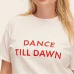 Kate Spade  New York Target Short Sleeve T-Shirt Cream‎ Medium Photo 7