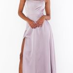 Show Me Your Mumu Clarissa Corset Dress in Dusty Purple Luxe Satin XS NWT Photo 1