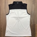 IZOD Women's White Quarter Zip Sleeveless Golf Tennis Top Size Medium NWOT Photo 4