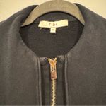 Tibi  Terry Flap Sweatshirt Black XS Photo 3
