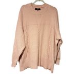 Torrid  Marilyn Monroe Plus Size 5X Cable Mock Neck Pullover Sweater Photo 1