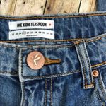 One Teaspoon Blue Buoy Awesome Baggies Cropped Jeans Sz 25 Ripped Booty Flirty Photo 8