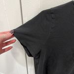 Aerie  Black Tie Back Short Sleeve Shirt Photo 3