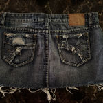 Amethyst Jeans Amethyst Jean Skirt Dark Blue Denim Photo 1