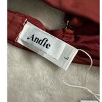 ANDIE Swim The Capri Top Women's Large Truffle Eco Nylon Adjustable Straps NWT Photo 4