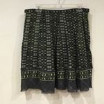 Cynthia Steffe Tribal Print Pleated Skirt Size 10 EUC Photo 0