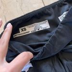 Gold Sheep  Striped Varsity Metallic Leggings Sz XS Photo 2