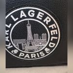 Karl Lagerfeld NWT  PARIS BLACK Crossbody Strap bag Purse Photo 1