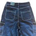 Wild Fable  Super High Rise Baggy Jeans Black White Stitching Womens Size 2 NWT Photo 3