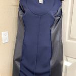 Danny & Nicole  long blazer size 6 navy blue color Photo 4