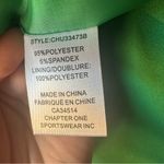 Jules & Leopold  Blazer Womens 3/4 Ruched Sleeve Green Jacket Size Medium Preppy Photo 2