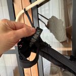 SKIMS  fits everybody lace bralette bra onyx vneck triangle adjustable straps L Photo 3