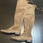 Marc Fisher  Taupe Suede Ankle Boots Photo 0
