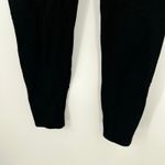 Betabrand Women's Black Moto Leggings exposed silver zippers size small petite Photo 4