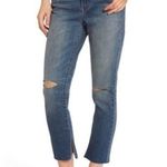 Treasure & Bond High-Rise Loose Skinny Slit Crop Jeans - Size 27 Photo 0