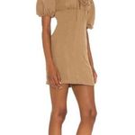 Lovers + Friends  Steph Mini Dress in Tan M New Photo 2