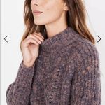 Madewell  Pointelle Mockneck Pullover Sweater Photo 4