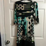 Luxology  Women's Multicolor  Long Sleeve Knee Length Dress - Size Small Photo 6